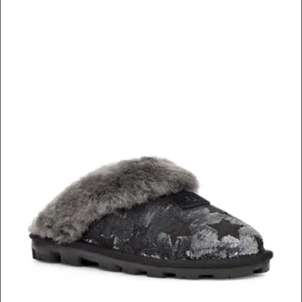 UGG  Sequin Stars Genuine Shearling Slipper
